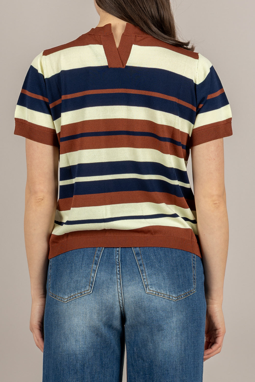 VICOLO - 2AB2153 - MAGLIA BRUCIATO