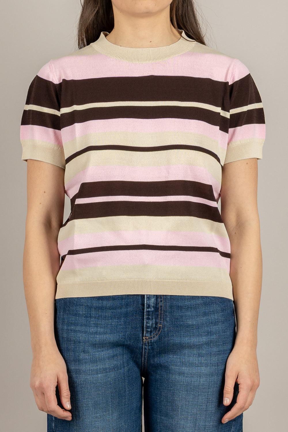 VICOLO - 2AB2153 - MAGLIA MANDORLA