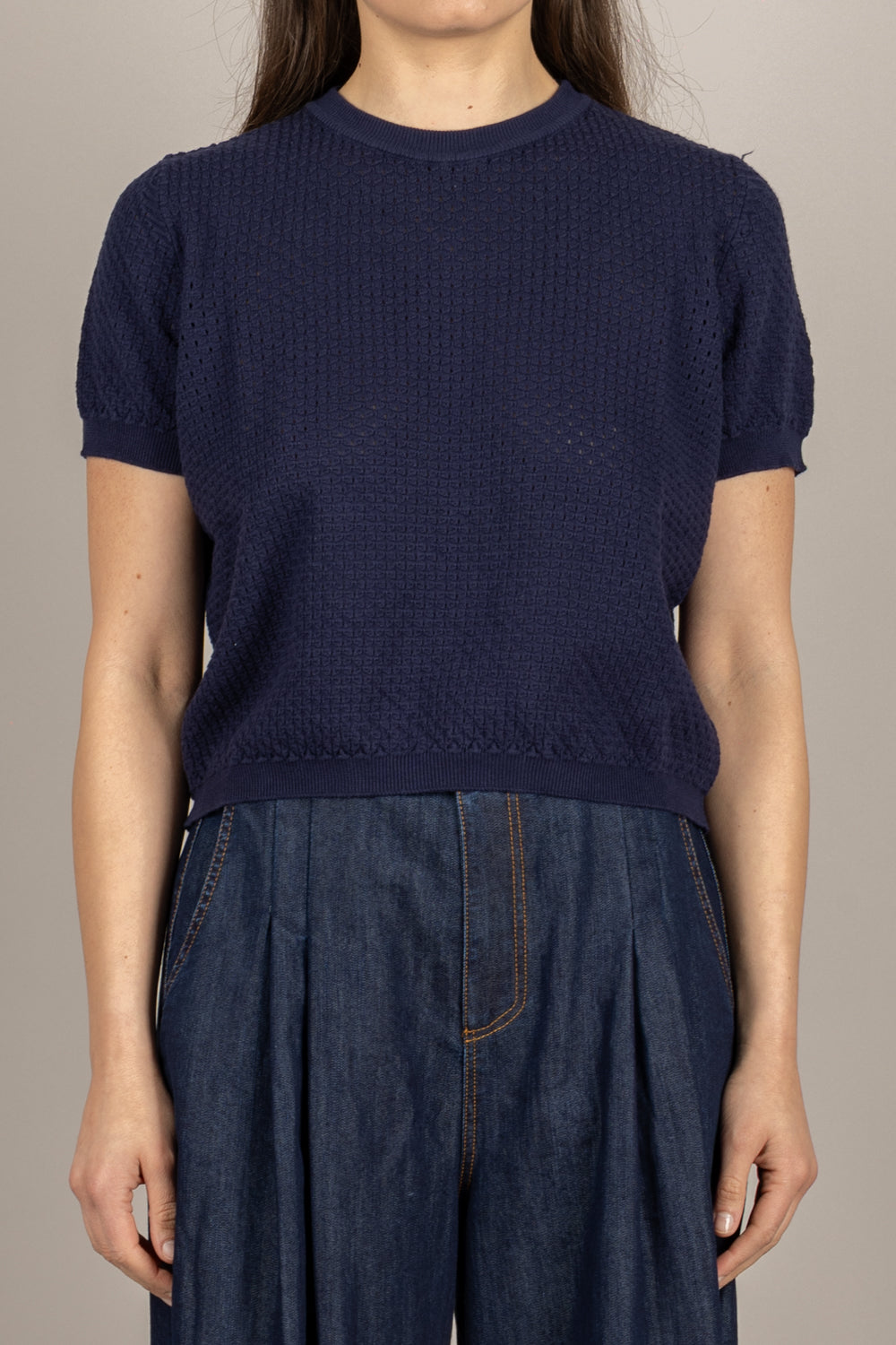 VICOLO - 2AB2158 - MAGLIA BLU