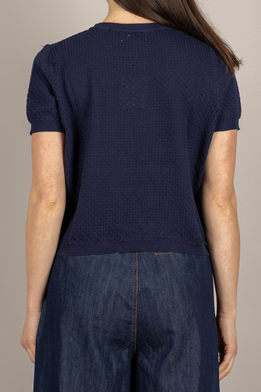 VICOLO - 2AB2158 - MAGLIA BLU