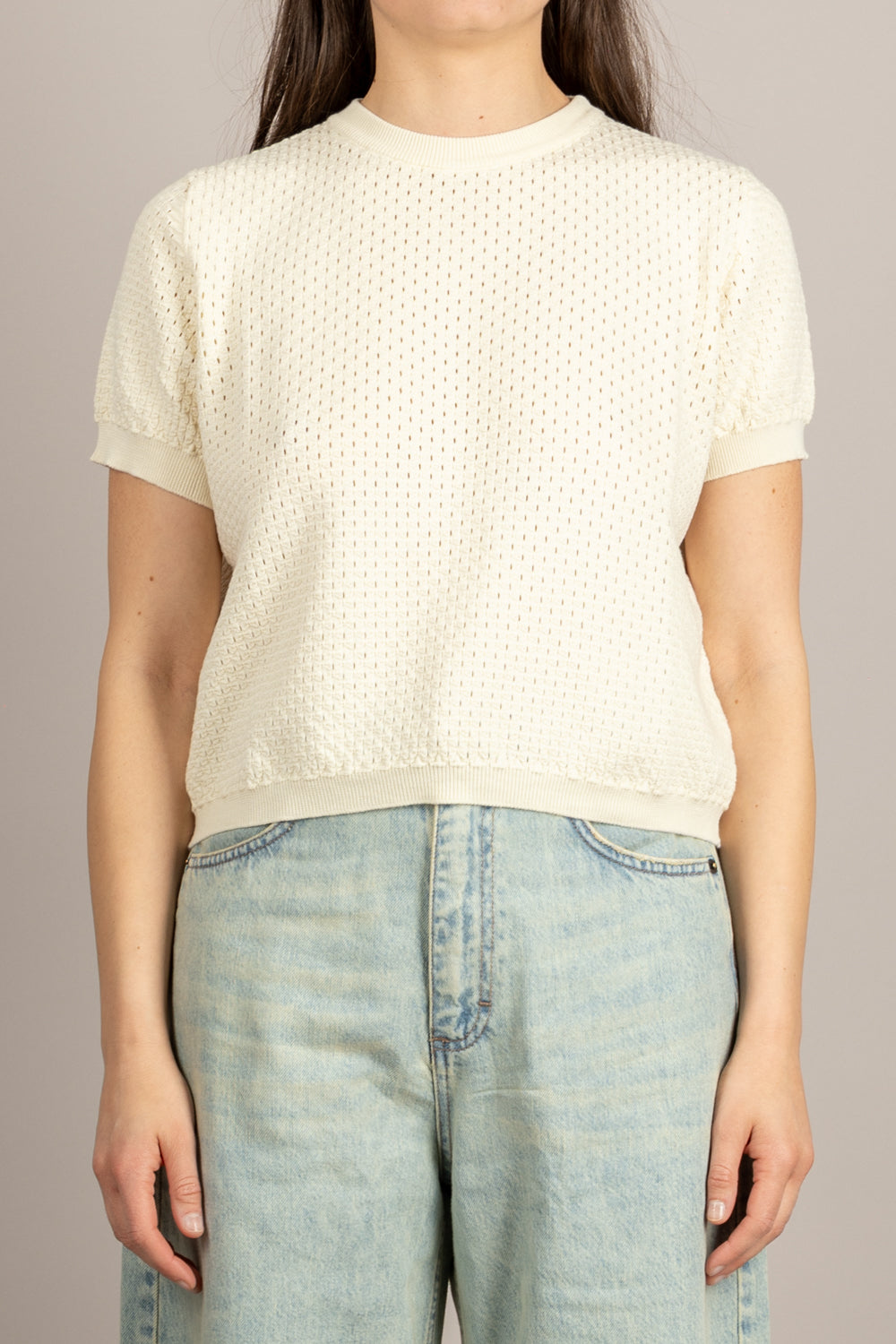 VICOLO - 2AB2158 - MAGLIA BURRO