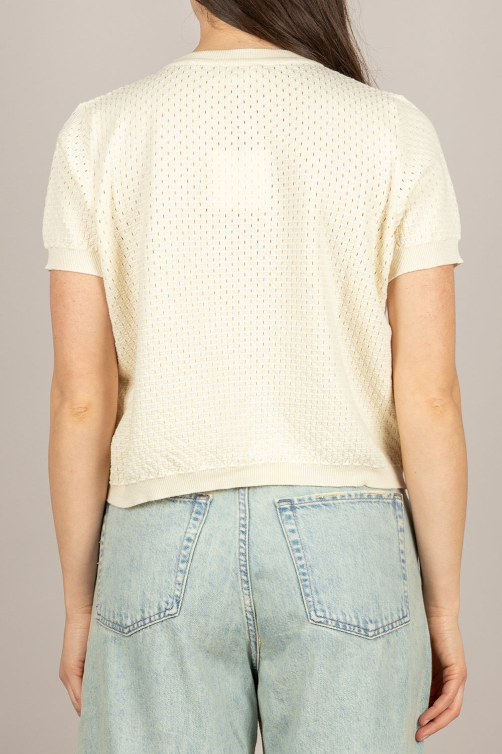 VICOLO - 2AB2158 - MAGLIA BURRO