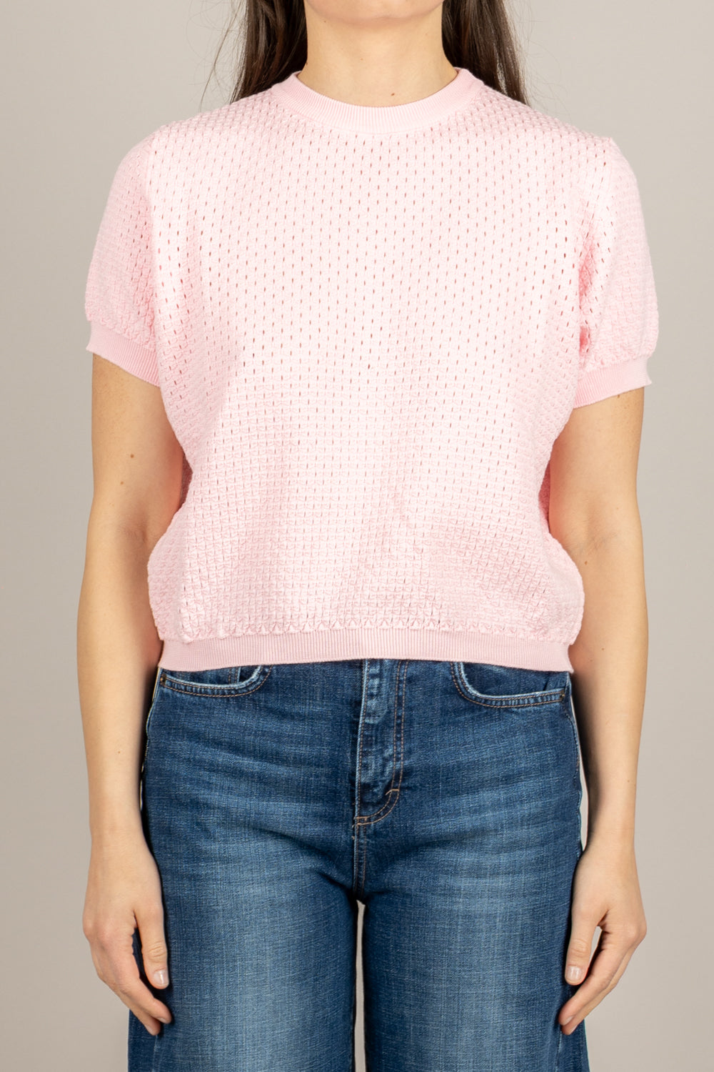 VICOLO - 2AB2158 - MAGLIA ROSA