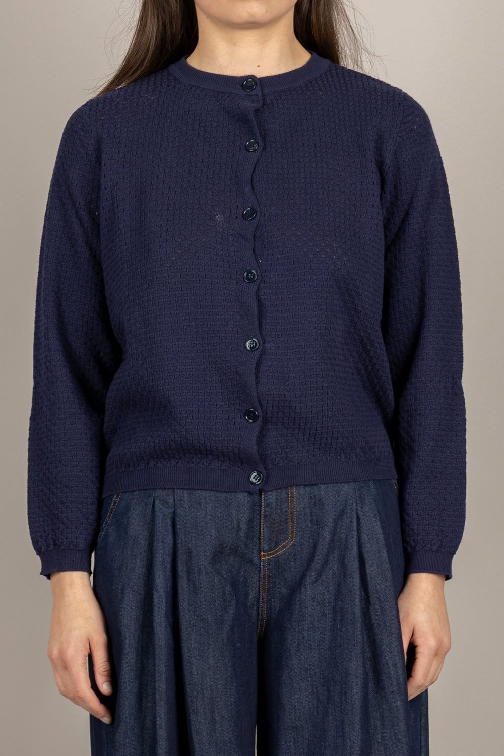 VICOLO - 2AB2159 - CARDIGAN BLU 