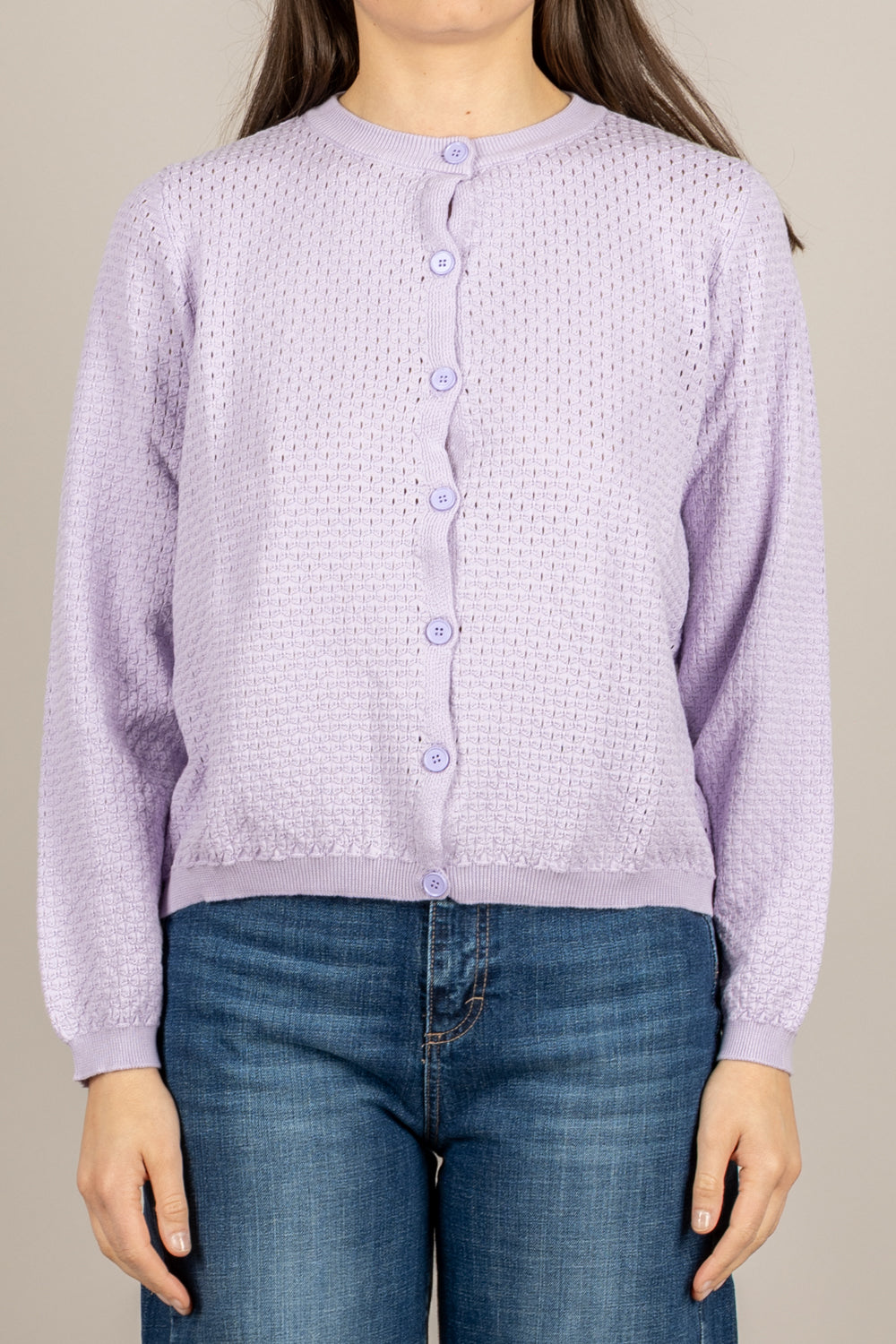 VICOLO - 2AB2159 - CARDIGAN GLICINE 