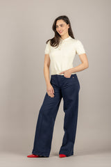 VICOLO - 2AB2172 - MAGLIA POLO BURRO