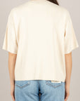 VICOLO - 2AB2085 - MAGLIA GIROCOLLO MEZZA MANICA BEIGE