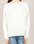 VICOLO - 2AB2111 - MAGLIA GIROCOLLO PANNA