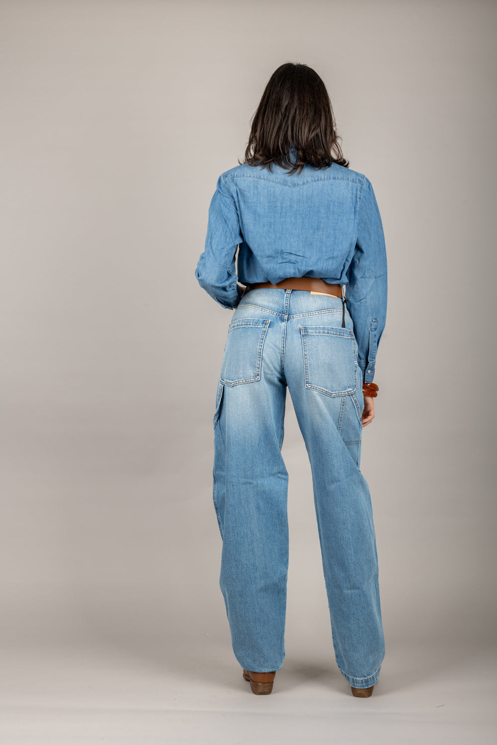 VICOLO - DD5203 - JEANS NIKITA MODELLO CARPENTER