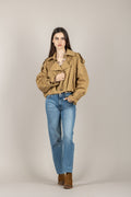 TENSIONE IN - 38550 - TRENCH CROP CAMEL