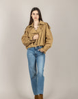 TENSIONE IN - 38550 - TRENCH CROP CAMEL