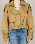 TENSIONE IN - 38550 - TRENCH CROP CAMEL