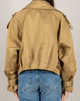 TENSIONE IN - 38550 - TRENCH CROP CAMEL