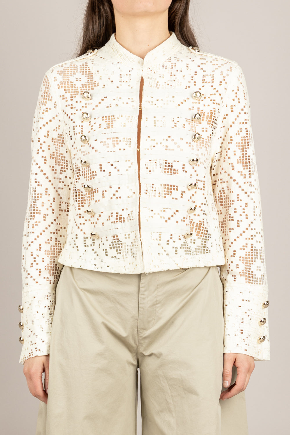 TENSIONE IN - 38791 - GIACCA PIZZO VAR. UNICA