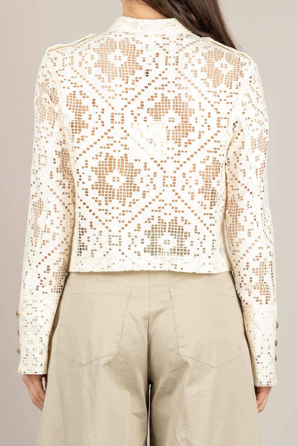 TENSIONE IN - 38791 - GIACCA PIZZO VAR. UNICA