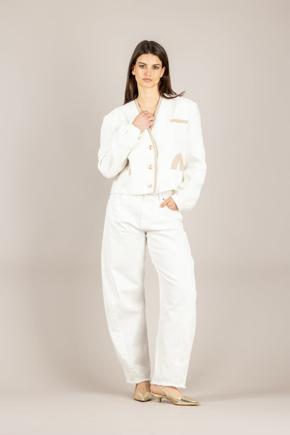 TENSIONE IN - 38804 - GIACCHINO SCARTO D'AGO BIANCO/CORDA