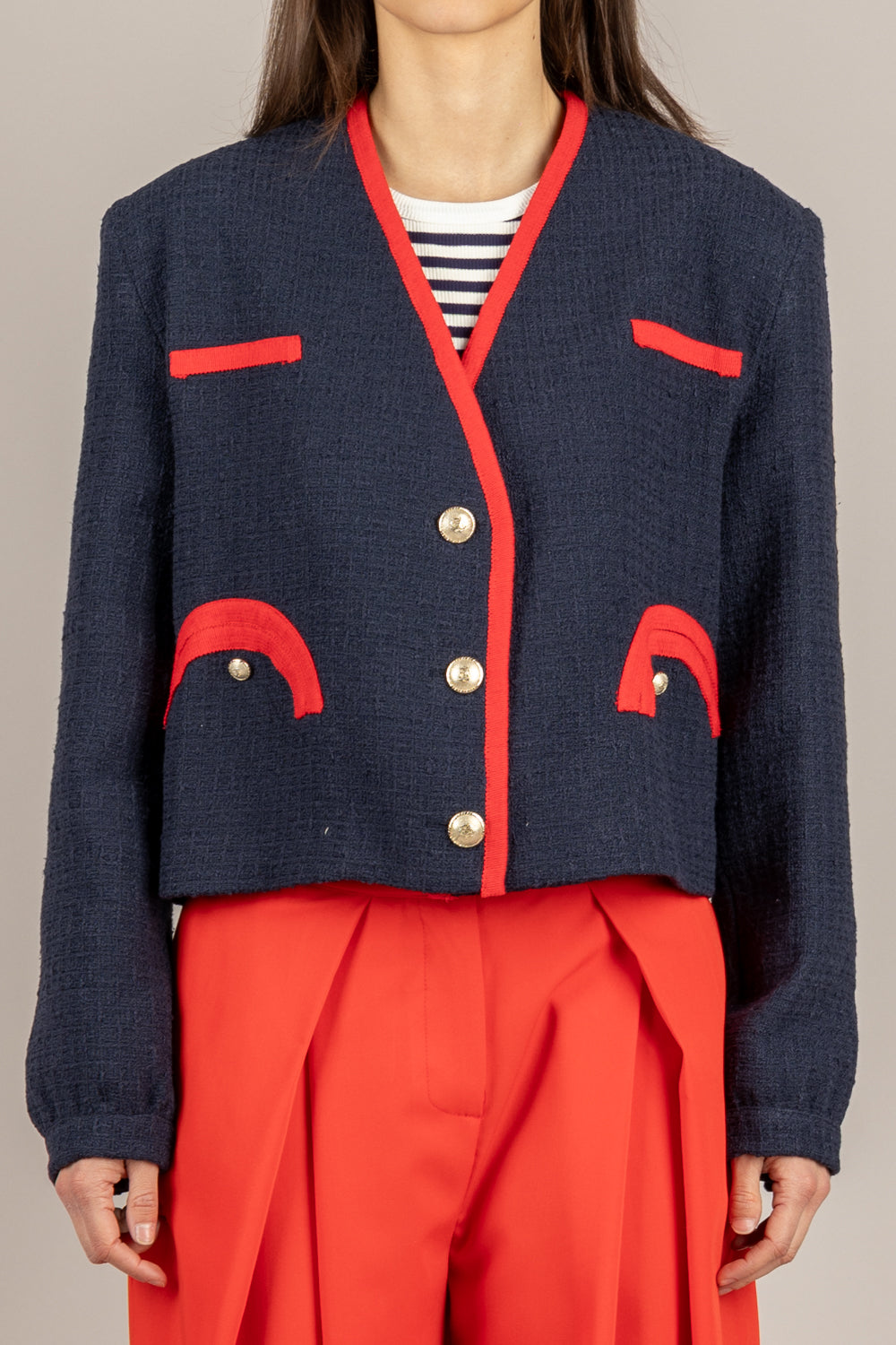 TENSIONE IN - 38804 - GIACCHINO SCARTO D'AGO BLU/ROSSO