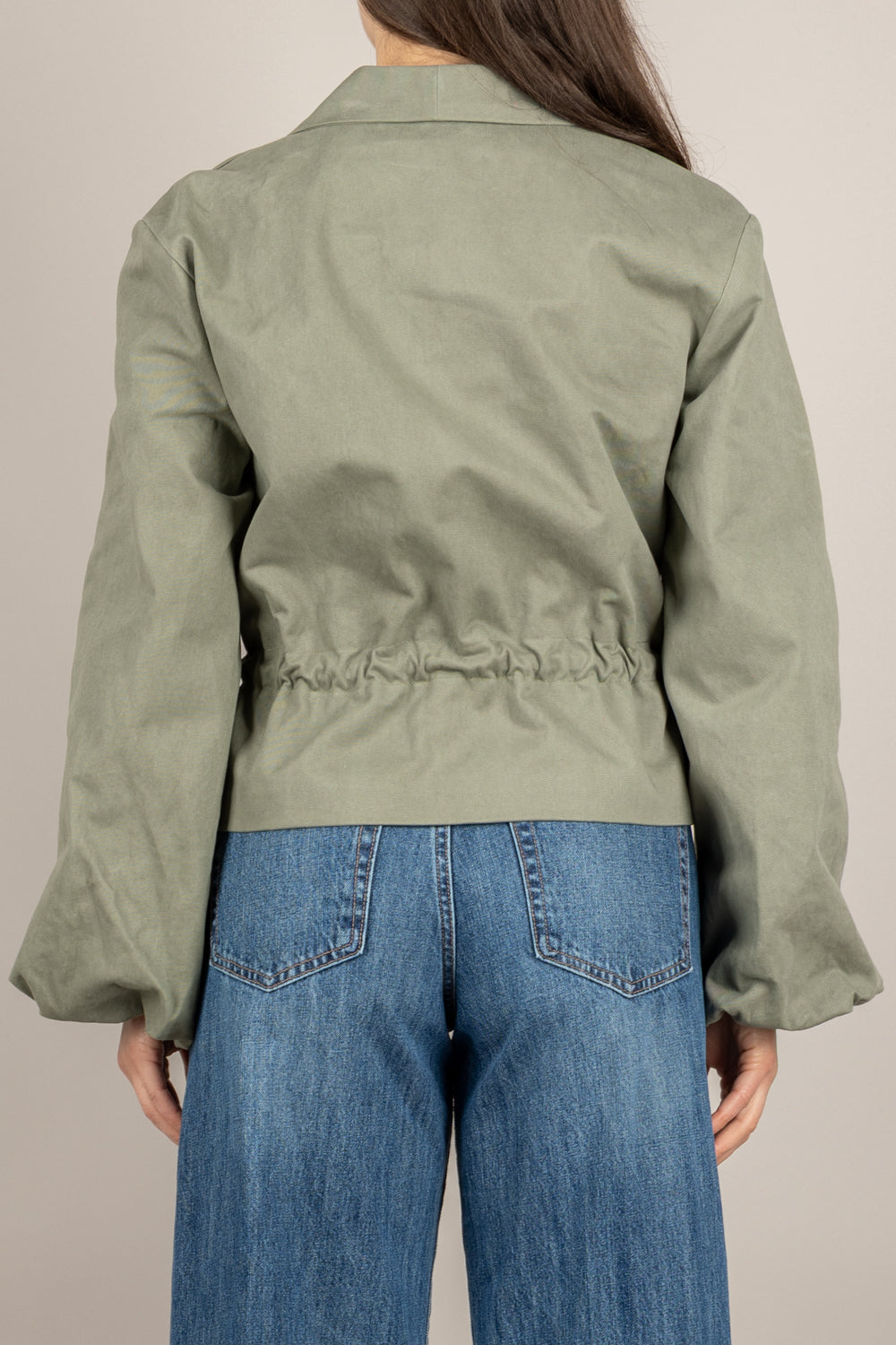 TENSIONE IN - 38815 - GIACCA COULISSE VERDE