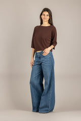 KONTATTO - 3M1505C - MAGLIA CIOCCOLATO