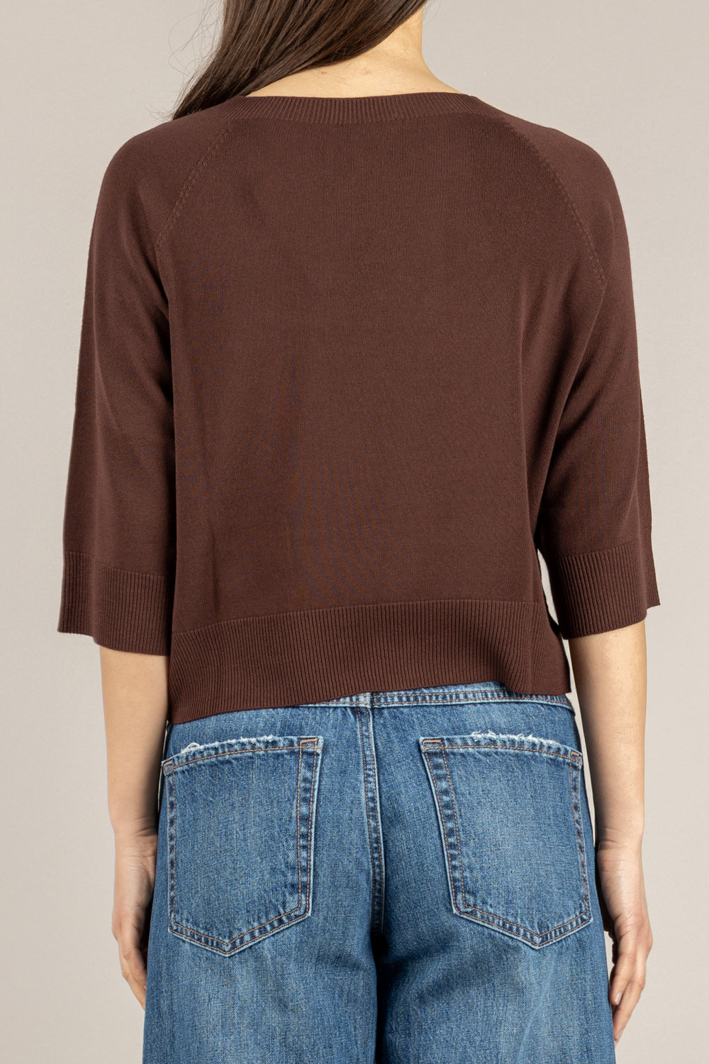 KONTATTO - 3M1505C - MAGLIA CIOCCOLATO 