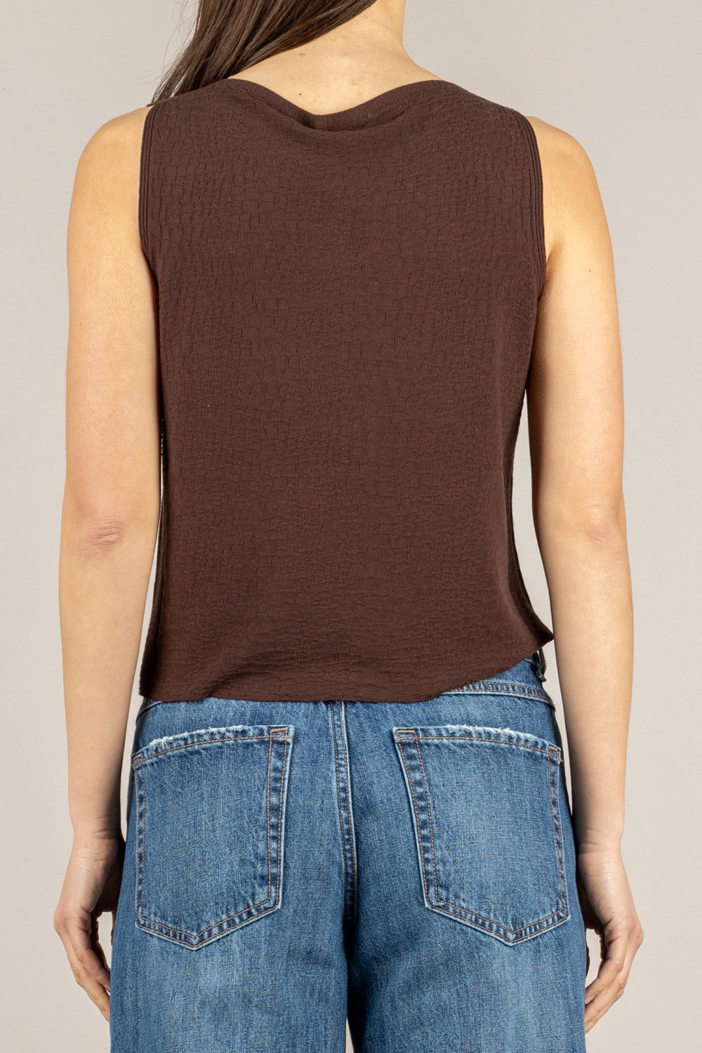 KONTATTO - 3M1509C - GILET CIOCCOLATO 