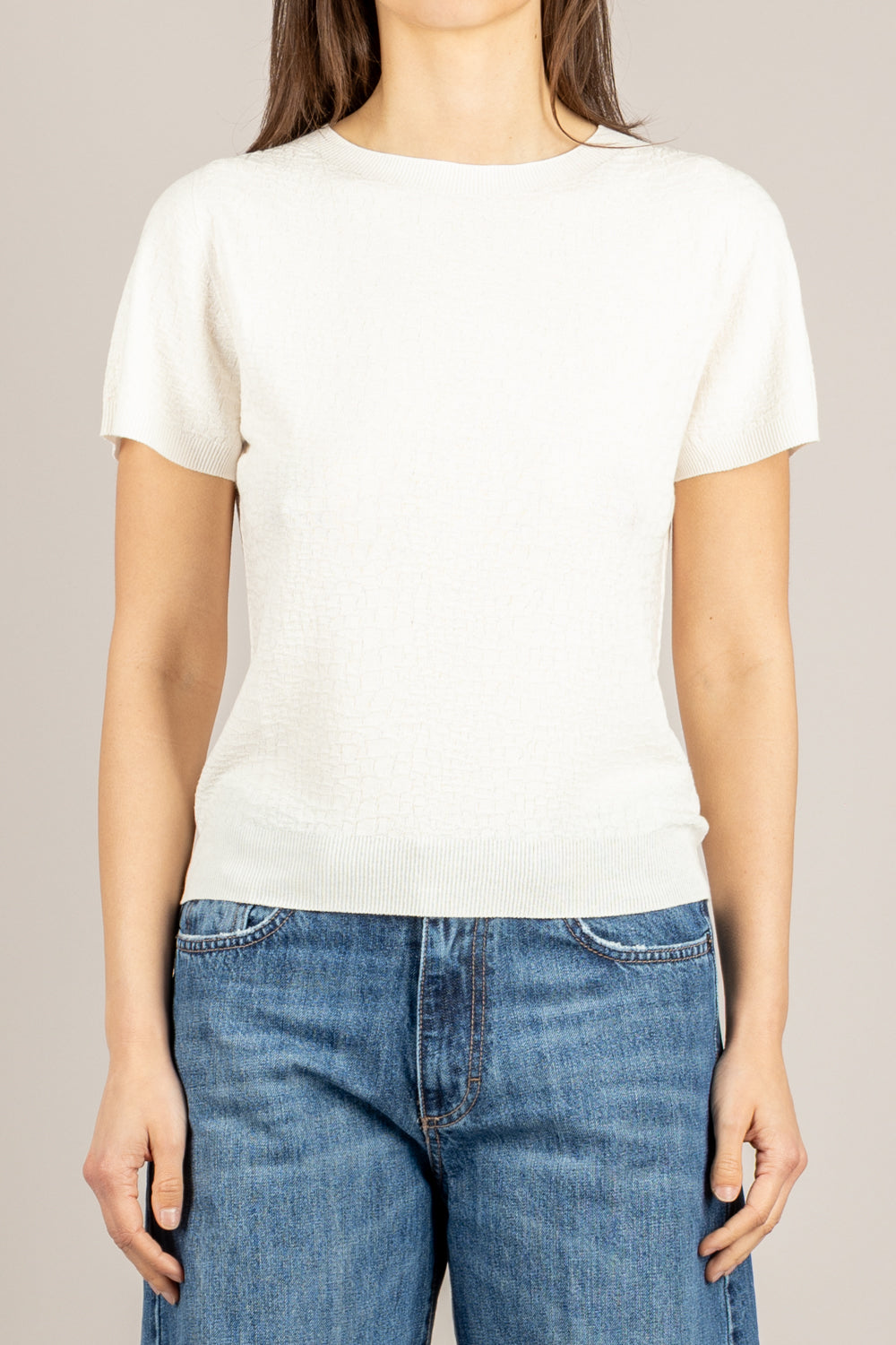 KONTATTO - 3M1532C - MAGLIA PANNA