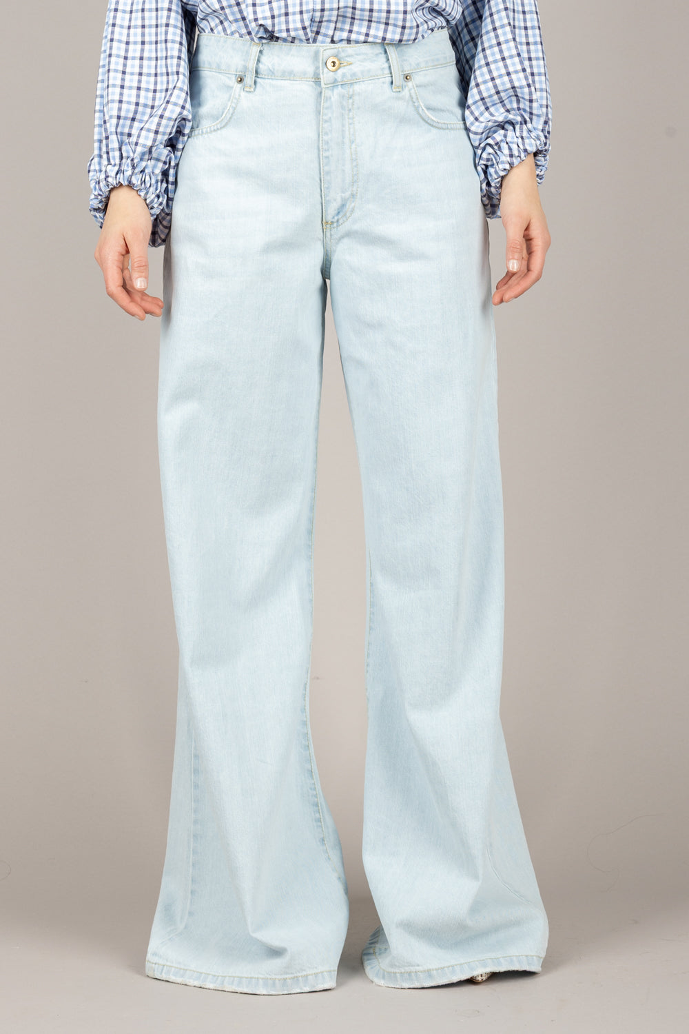 BLOOM - GINEVRA-SUMMER - JEANS PALAZZO