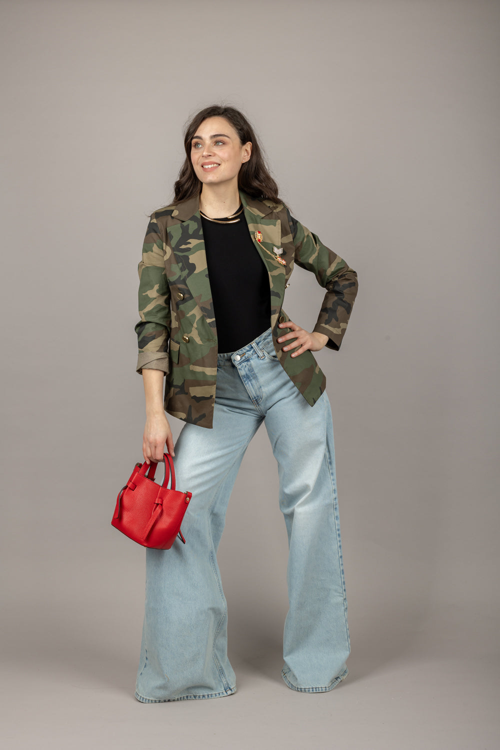 VICOLO - DD5009 - JEANS NAUSICA PALAZZO