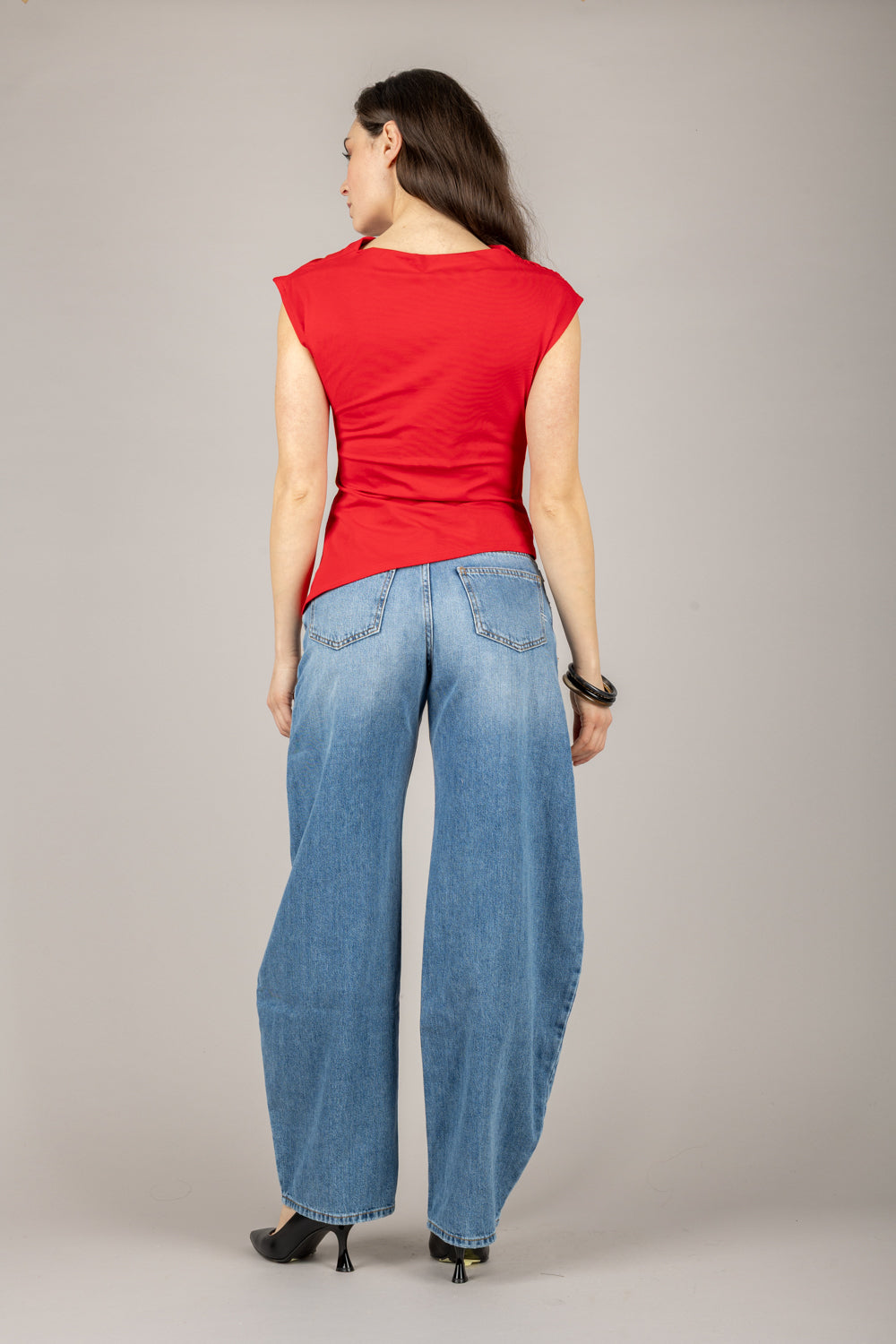 VICOLO - DD5117 - JEANS FERRO DI CAVALLO DENISE