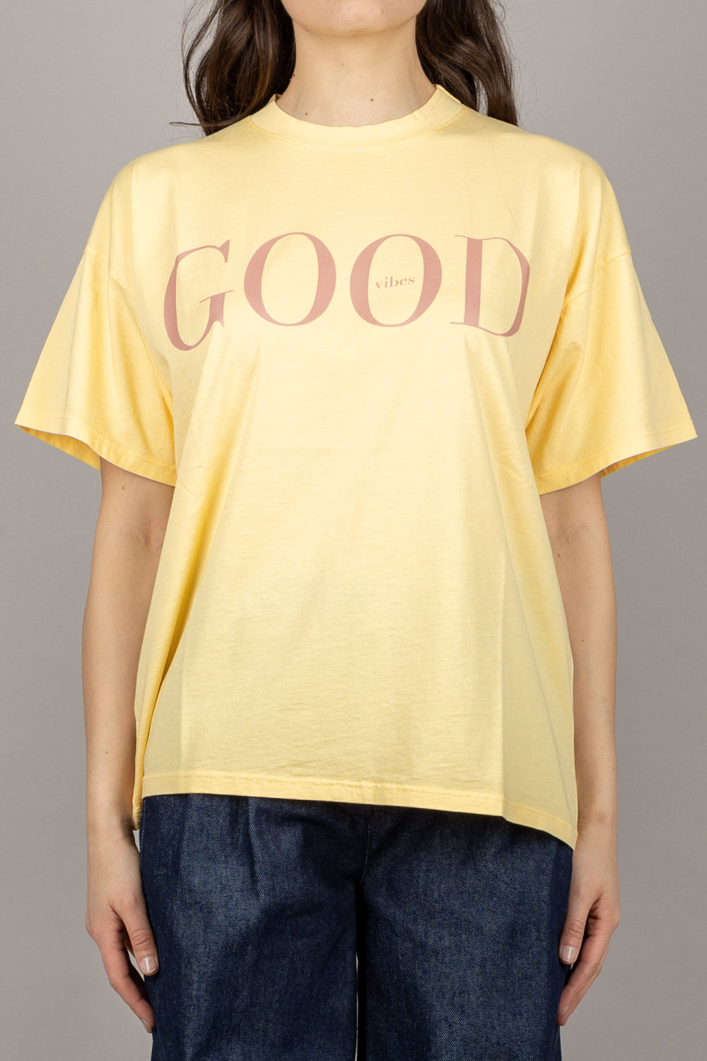 VICOLO - RD0152 - T-SHIRT GOOD VIBES