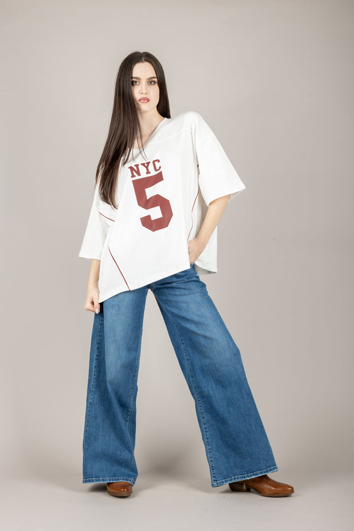 VICOLO - RD0517 - T-SHIRT OVER NYC 5