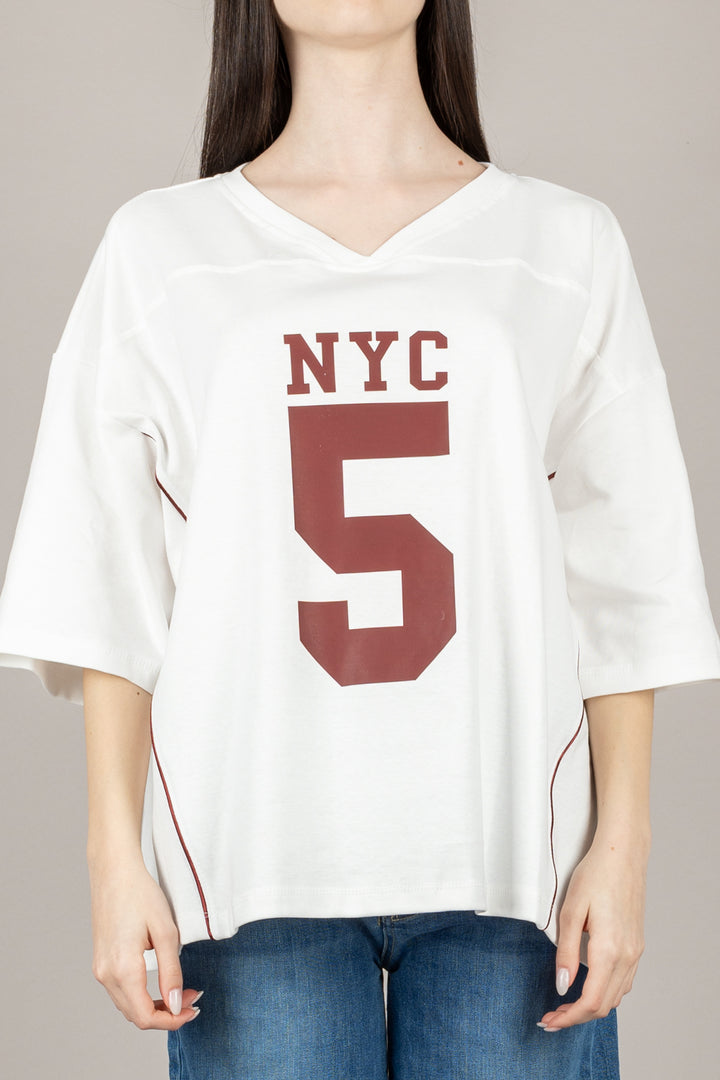 VICOLO - RD0517 - T-SHIRT OVER NYC 5