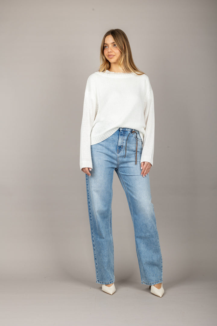 VICOLO - DD5172 - JEANS NINA GAMBA DRITTA