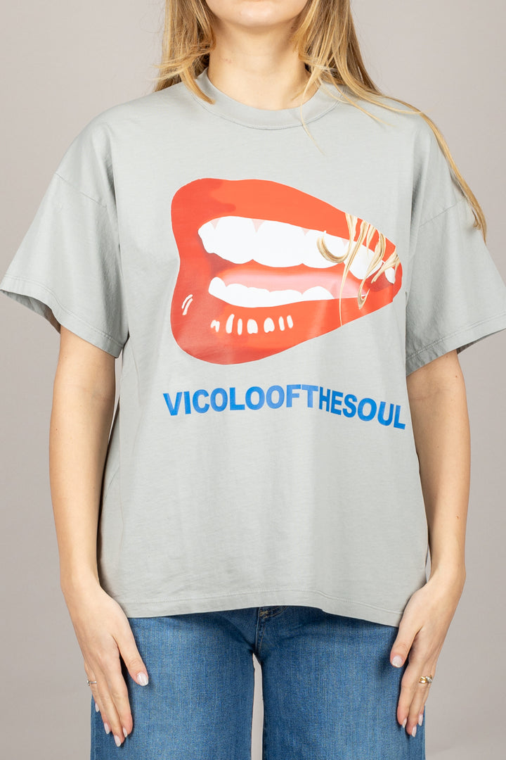 VICOLO - RD0386 - T-SHIRT BOCCA