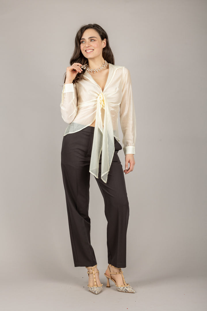 HAVEONE - CGM-N069 - CAMICIA CON NODO FRONTALE