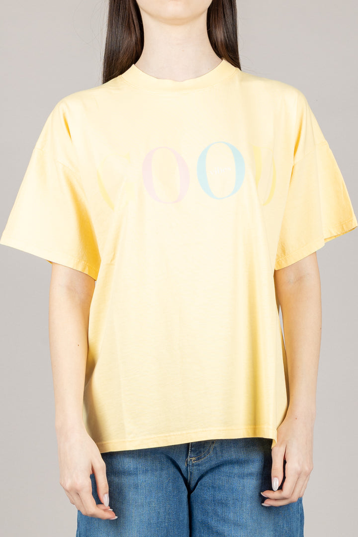 VICOLO - RD0152 - T-SHIRT GOOD VIBES