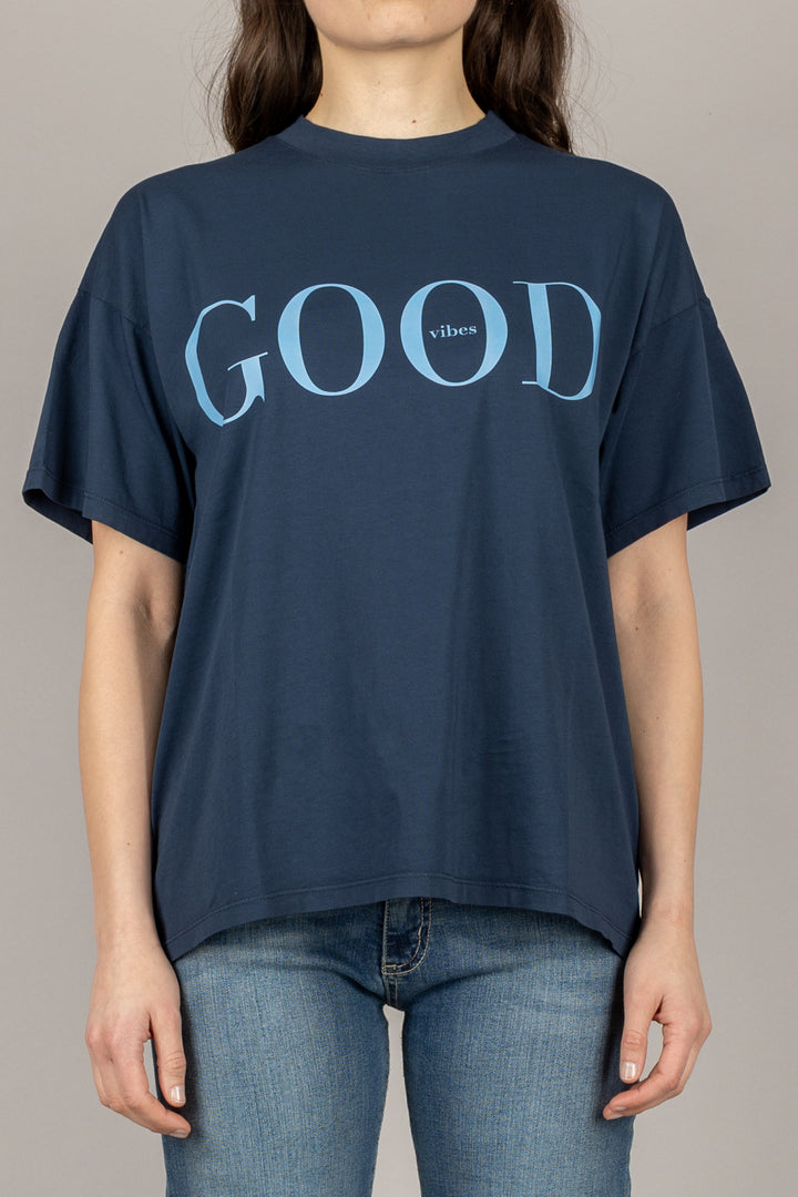 VICOLO - RD0152 - T-SHIRT GOOD VIBES