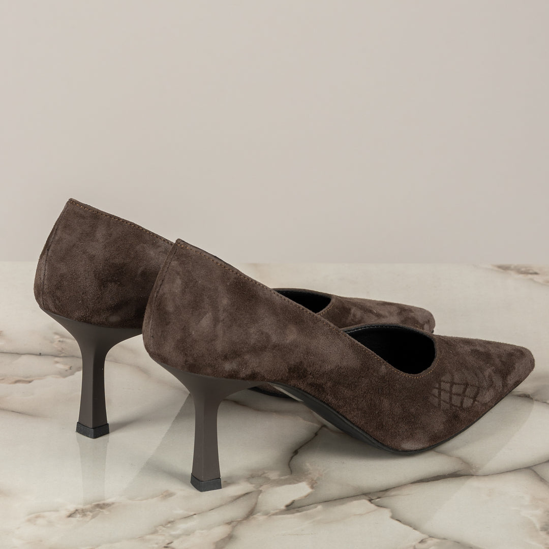 OVYE - AT7110NAP - DECOLLETE IN SUEDE