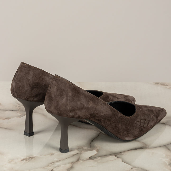 OVYE - AT7110NAP - DECOLLETE IN SUEDE