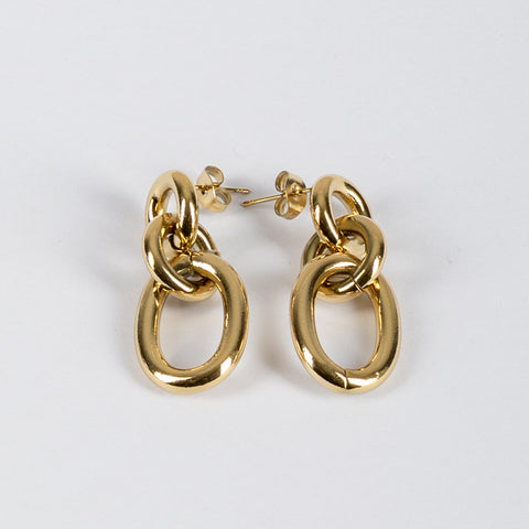 STORY - ORECCHINI PENDENTI OVALI