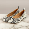 DIVINE FOLLIE - LW05 - BALLERINA PITONATA PUNTA QUADRATA