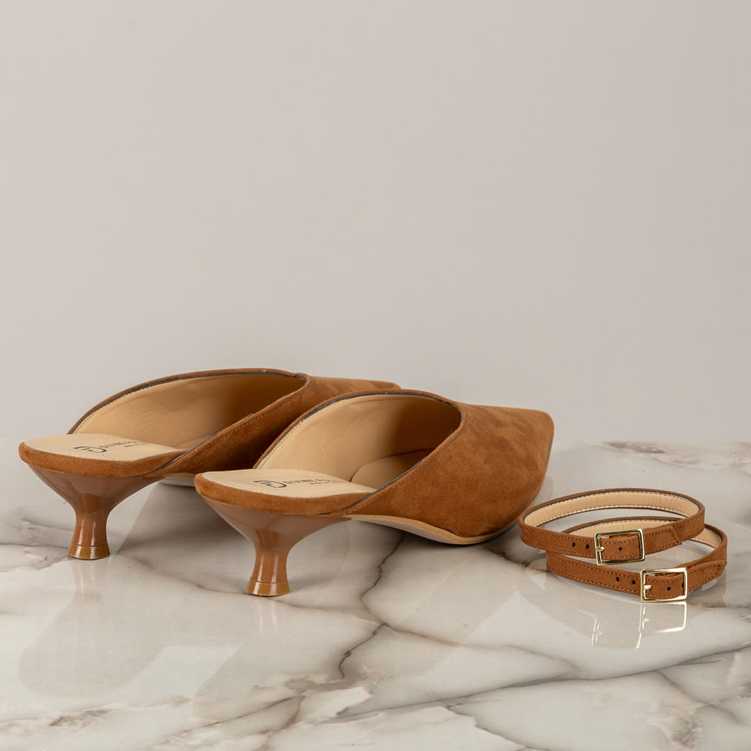 DIVINE FOLLIE - P3027/ES52 SNEG  - SABOT SCAMOSCIATA