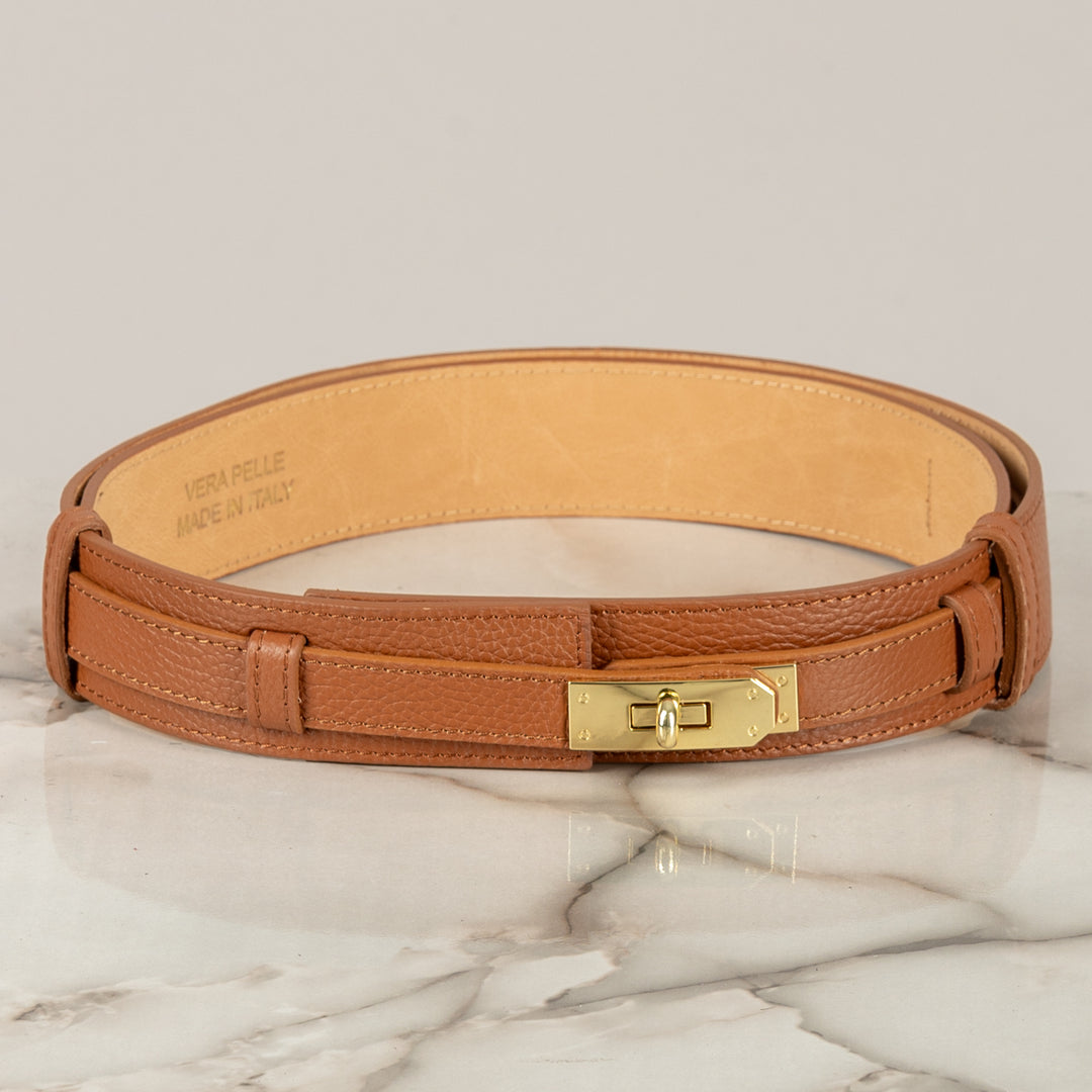 STORY - CINTURA CHIUSURA LUCCHETTO DOPPIA