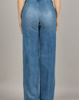 TENSIONE IN - CJ12722 - JEANS GAMBA DRITTA CON TASCHINI