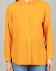 EMUNA' - MELISSA - CAMICIA BASIC ARANCIONE