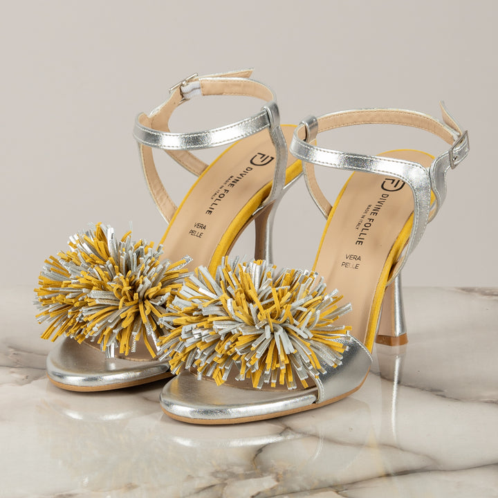 DIVINE FOLLIE - TAYLOR/ES52 - SANDALO CON APPLICAZIONE