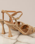 DIVINE FOLLIE - F105 - SLINGBACK CON CINTURINO SCAMOSCIATO