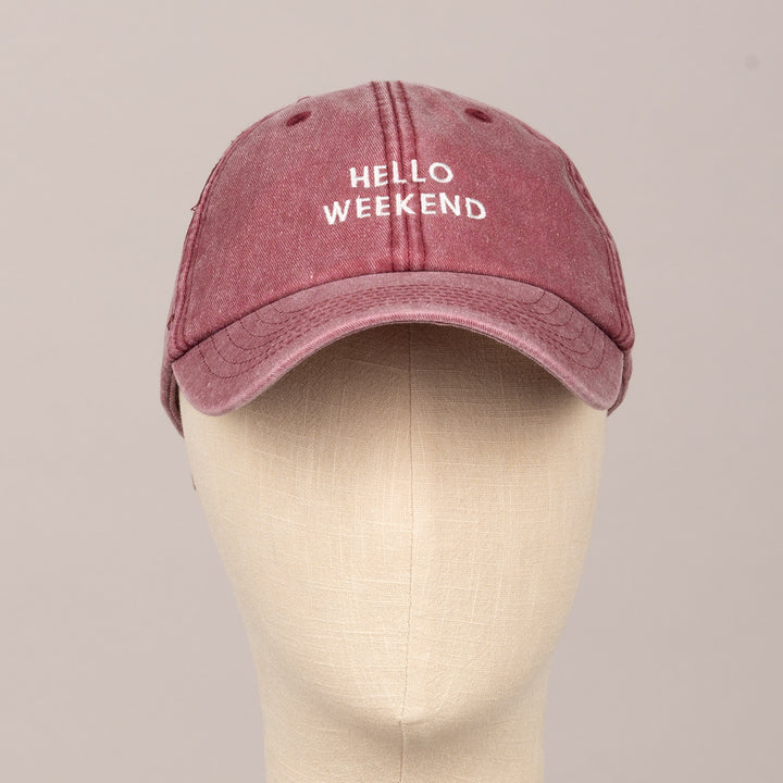 VICOLO - AD0065 - CAPPELLO CON VISIERA HELLO WEEKEND