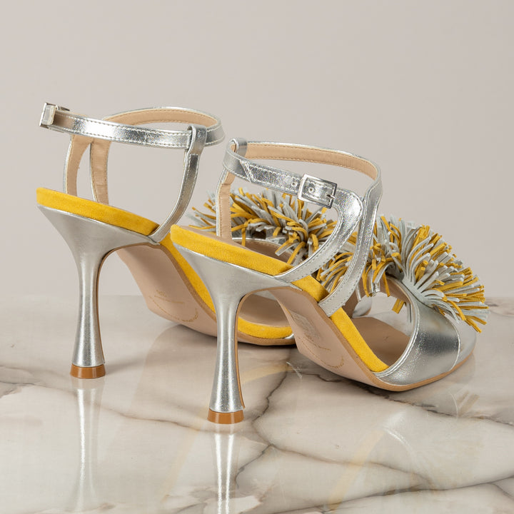 DIVINE FOLLIE - TAYLOR/ES52 - SANDALO CON APPLICAZIONE