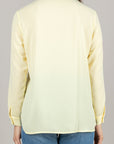 EMUNA' - MELISSA - CAMICIA BASIC GIALLINO